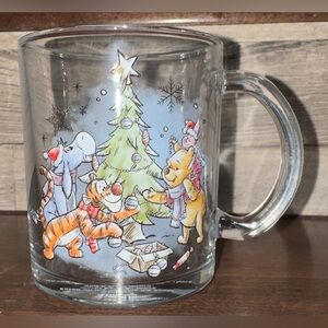 Cute 🥰 DISNEY Winnie the Pooh,Eeyore, Piglet, Tigger Christmas Holiday Mug